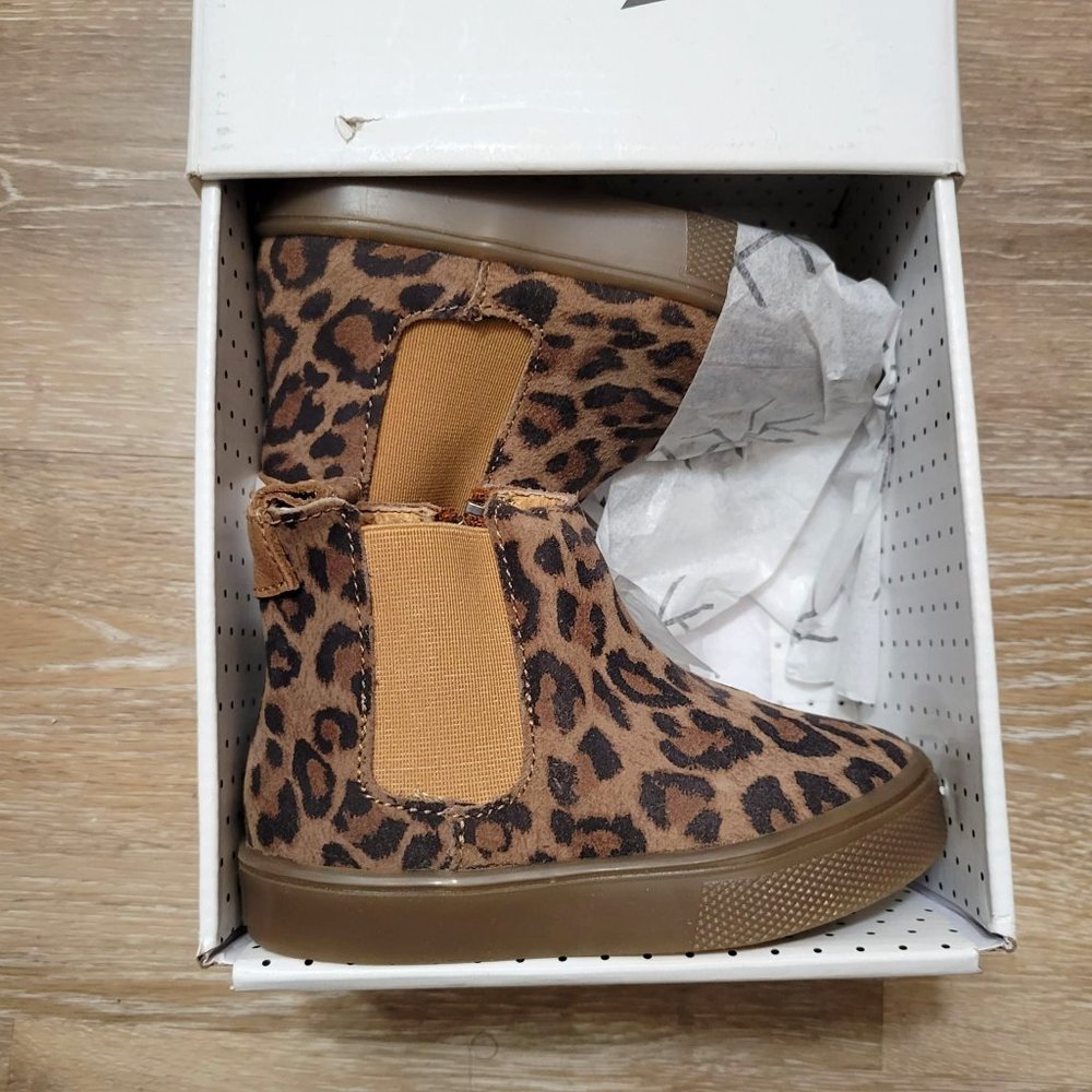 Freshly Picked Micro Leopard Chelsea Boot Sneaker
